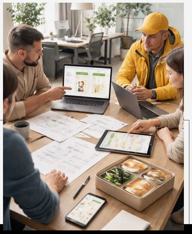 Разработка агрегатора доставки еды в Донском от 15198 р., АвикейДнс